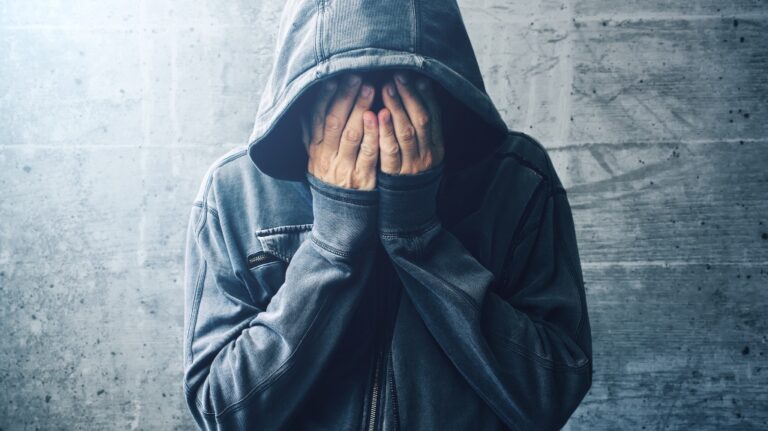 person being disappointed